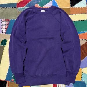 Vintage Women’s Panilli Gradient Purple Blank Crewneck 90s XL